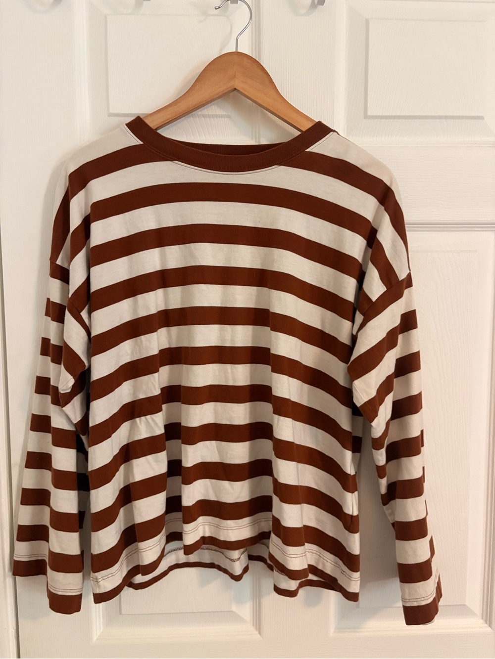 Madewell Oversized Long-Sleeve Crewneck Tee